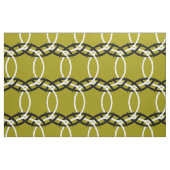 Tissu Bagues noir & blanc + votre backgr. & idées (Fat Quarter)