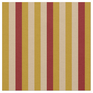 Tissu Baguette d'or foncé, Tan & Maroon