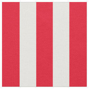 Tissu Baguette rouge