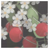 Tissu Baies rouges, cerise (Détail)