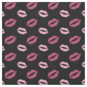 Tissu Baisers roses (Fermer)