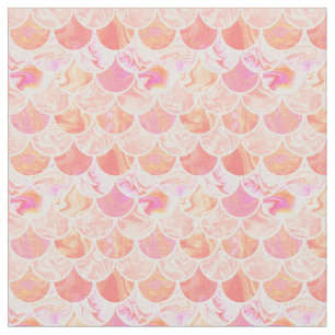 Tissu balance rose orange