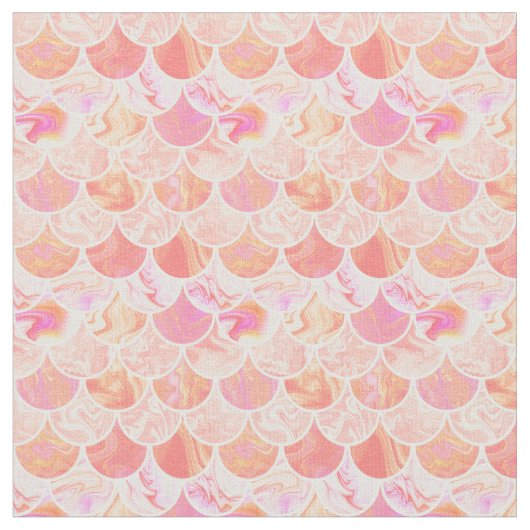 Tissu balance rose orange (Fermer)