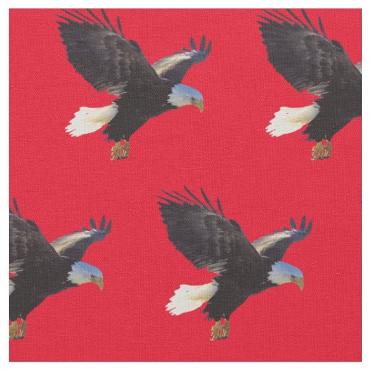 Tissu Bald Eagles American Bird (Fermer)
