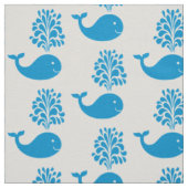 Tissu Baleine amusante (Échantillon)