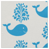 Tissu Baleine amusante (Détail)