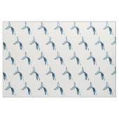 Tissu Baleine bleue (Fat Quarter)