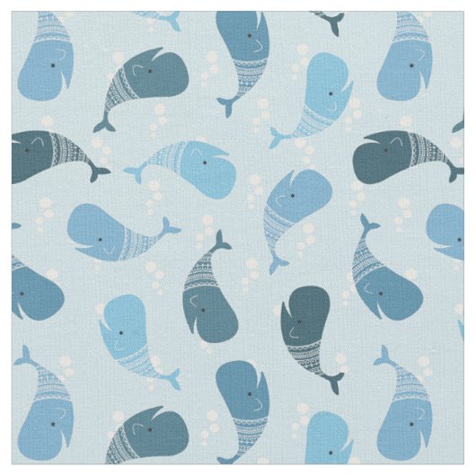 Tissu Baleines (Fermer)