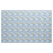 Tissu Baleines bleues (Yard)