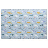 Tissu Baleines bleues (Fat Quarter)