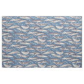 Tissu baleines de Minke denim mûre (Fat Quarter)