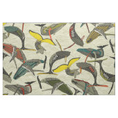 Tissu baleines et vagues audacieuses (Fat Quarter)