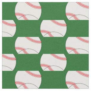 Tissu Balles de Baseball Sports Vert