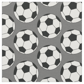 Tissu Balles de football Sports Gris