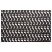 Tissu Ballet Pointe Chaussures Danseuse douce Danseuse F (Fat Quarter)