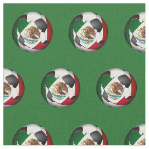 Tissu Ballon de Foot Mexique