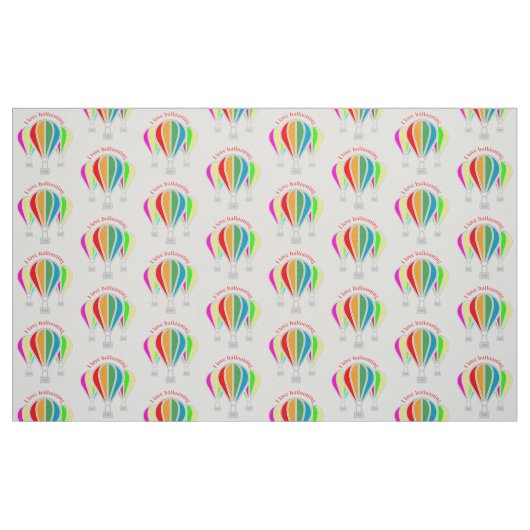 Tissu Ballons à air chaud (Fat Quarter)