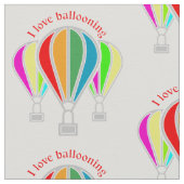 Tissu Ballons à air chaud (Détail)