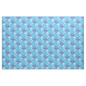Tissu Ballons à air chaud bleu (Fat Quarter)
