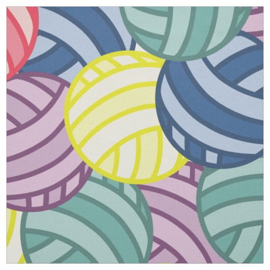 Tissu Ballons colorés de fils (Échantillon)