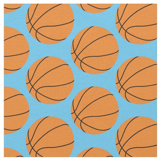 Tissu Ballons de Basketball Sports Sarcelle (Fermer)