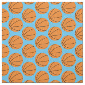 Tissu Ballons de Basketball Sports Sarcelle (Échantillon)
