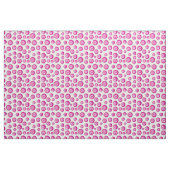 Tissu Ballons de Bingo rose mignonne à motif (Fat Quarter)