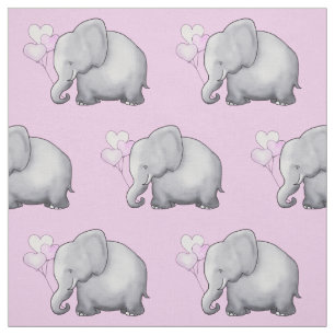 Tissu Ballons de coeur mou Nourriture pour bébé élép