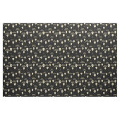 Tissu Ballons en forme de crâne Goth Joyeux anniversaire (Fat Quarter)