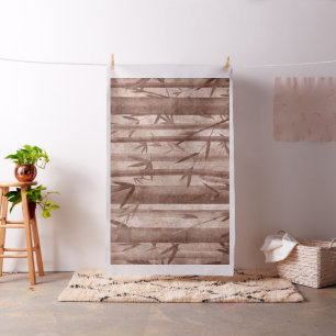 Tissu Bambou naturel magnifique