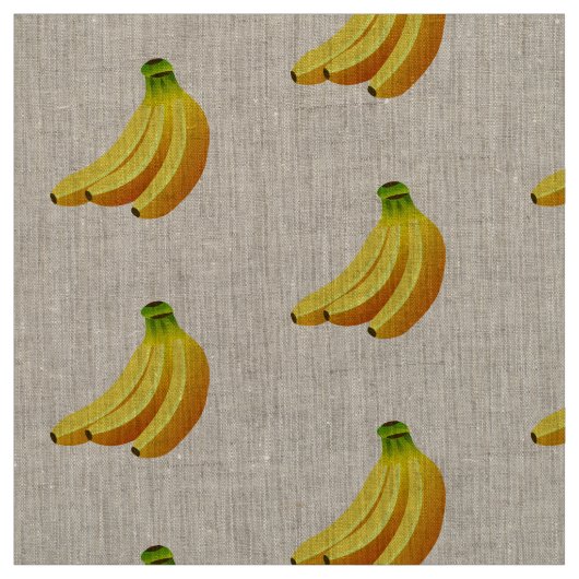 TISSU BANANA BUNCH : CONCEPTION MOTIF CLASSIQUE (Échantillon)