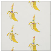 Tissu Banane humoristique LQBQT Pride (Échantillon)