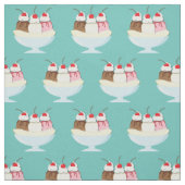 Tissu Banane Split Glace (Échantillon)