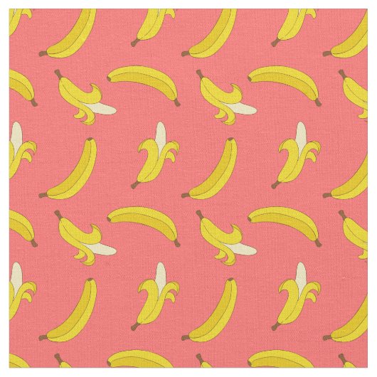 Tissu Bananes allantes (Fermer)