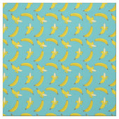 Tissu Bananes bleues (Échantillon)