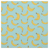 Tissu Bananes et points de Polk (Échantillon)