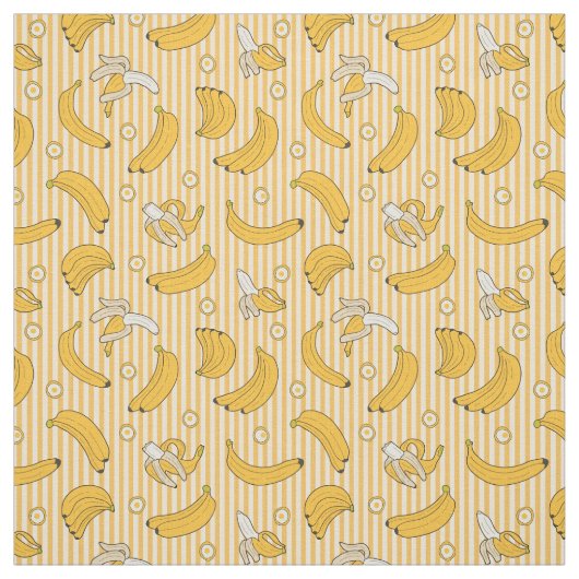 Tissu bananes motif (Échantillon)