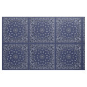 Tissu Bandana bleu (Fat Quarter)