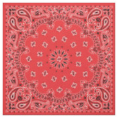 Tissu Bandana Rouge (Échantillon)