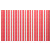 Tissu Bande d'aquarelle blanche rouge (Yard)