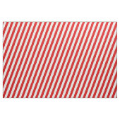 Tissu Bande de vacances rouge et blanc (Fat Quarter)