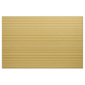 Tissu Bande dorée foncée et bandes blanches (Fat Quarter)