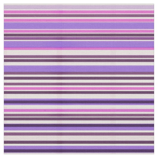 Tissu Bande pourpre et prune (Fermer)