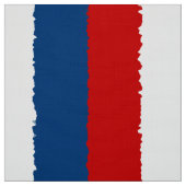 Tissu Bande rouge, blanche et bleue (Échantillon)