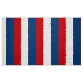 Tissu Bande rouge, blanche et bleue (Fat Quarter)