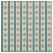 Tissu Bande verte des années 1920 (Échantillon)