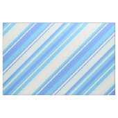 Tissu Bandes bleu ciel (Yard)