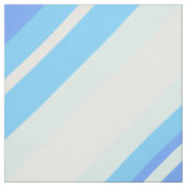 Tissu Bandes bleu ciel (Échantillon)