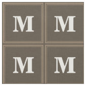 Tissu Bandes Brown (Fermer)