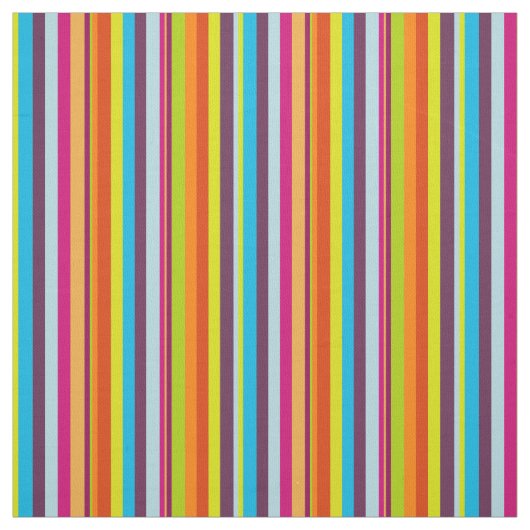 Tissu Bandes Colorées Classiques (Échantillon)
